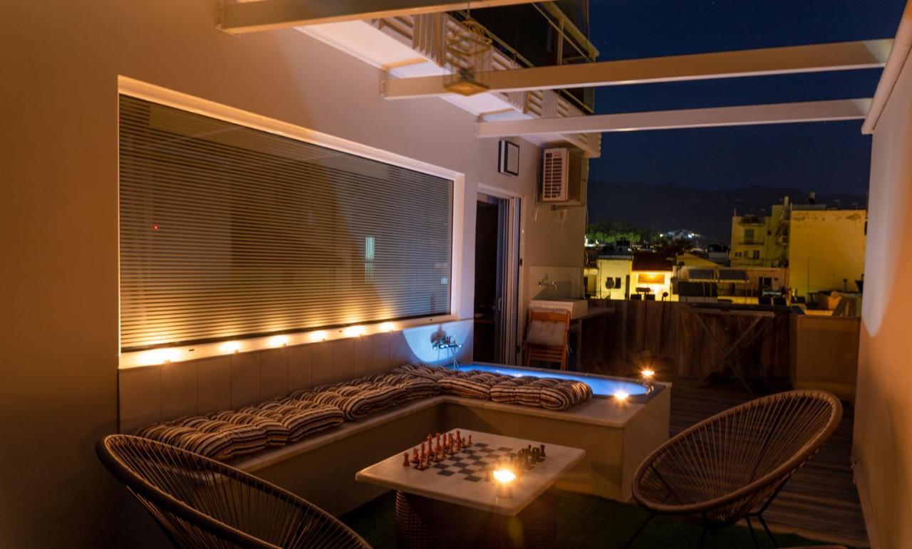 Tiny Central Penthouse, Big Terrace Kalamata Exterior foto
